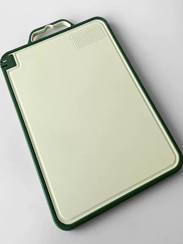 Double-Sided Antibacterial Cutting Board – Black or Green - Green product photo 2