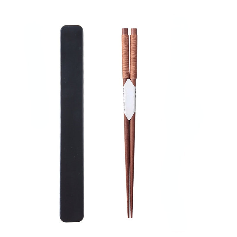 Dem Walnut Wood Portable Chopsticks Set product photo