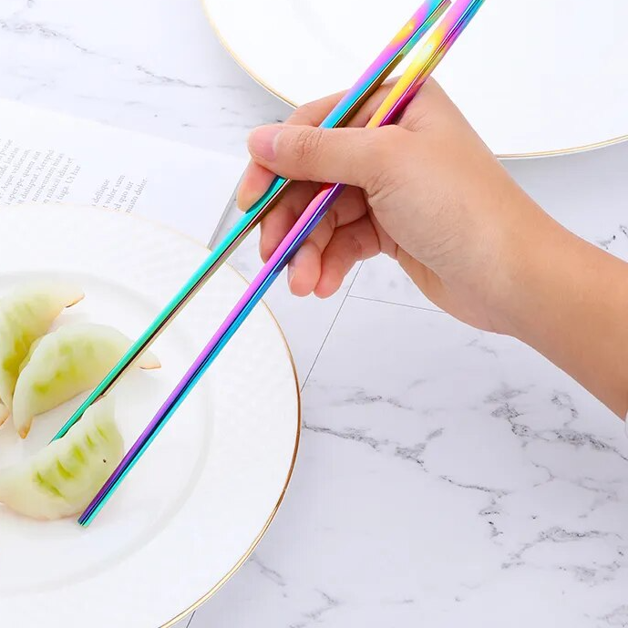Kudanshita Portable Stainless Steel Chopsticks Set product image