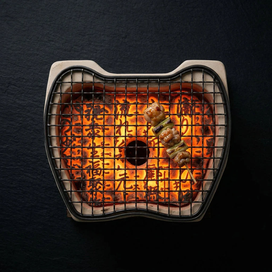 Aiko Compact Barbecue – Steel & Purple Clay product image