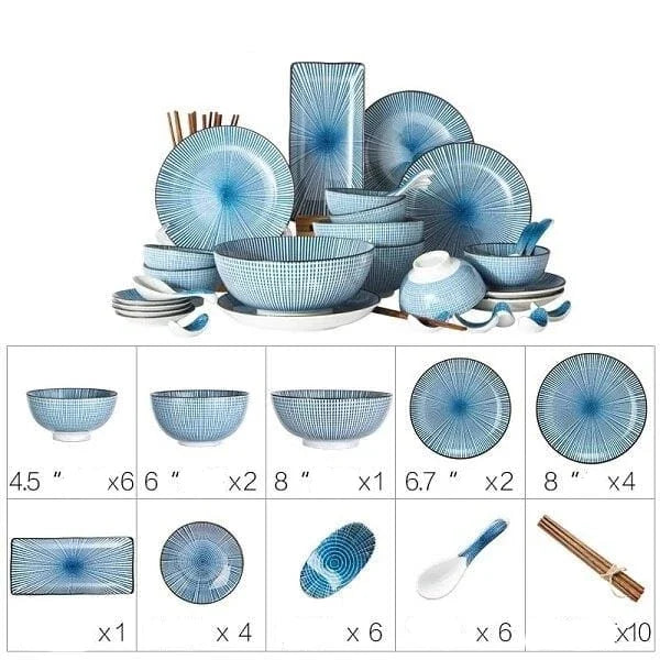 Aki Porcelain Tableware for Six product image