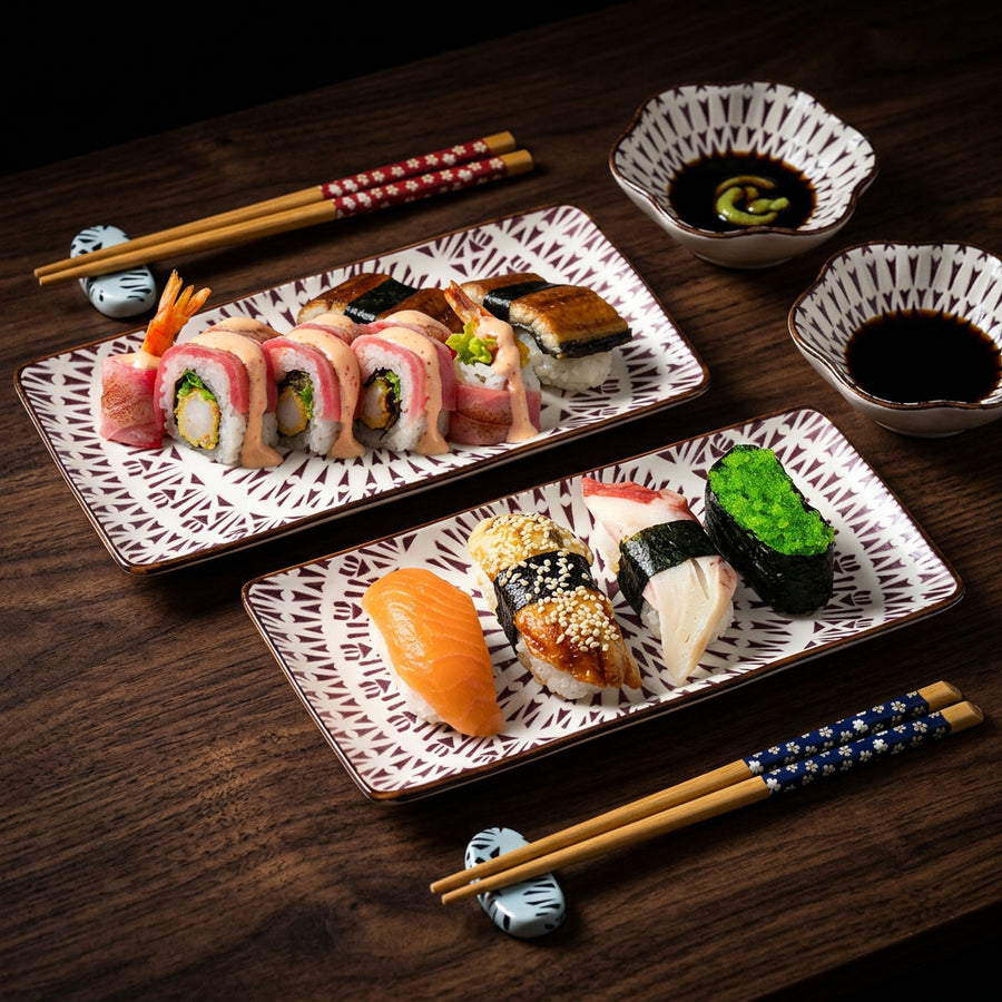 Sushi Dinnerware Set Aoi, Set of 2 product image