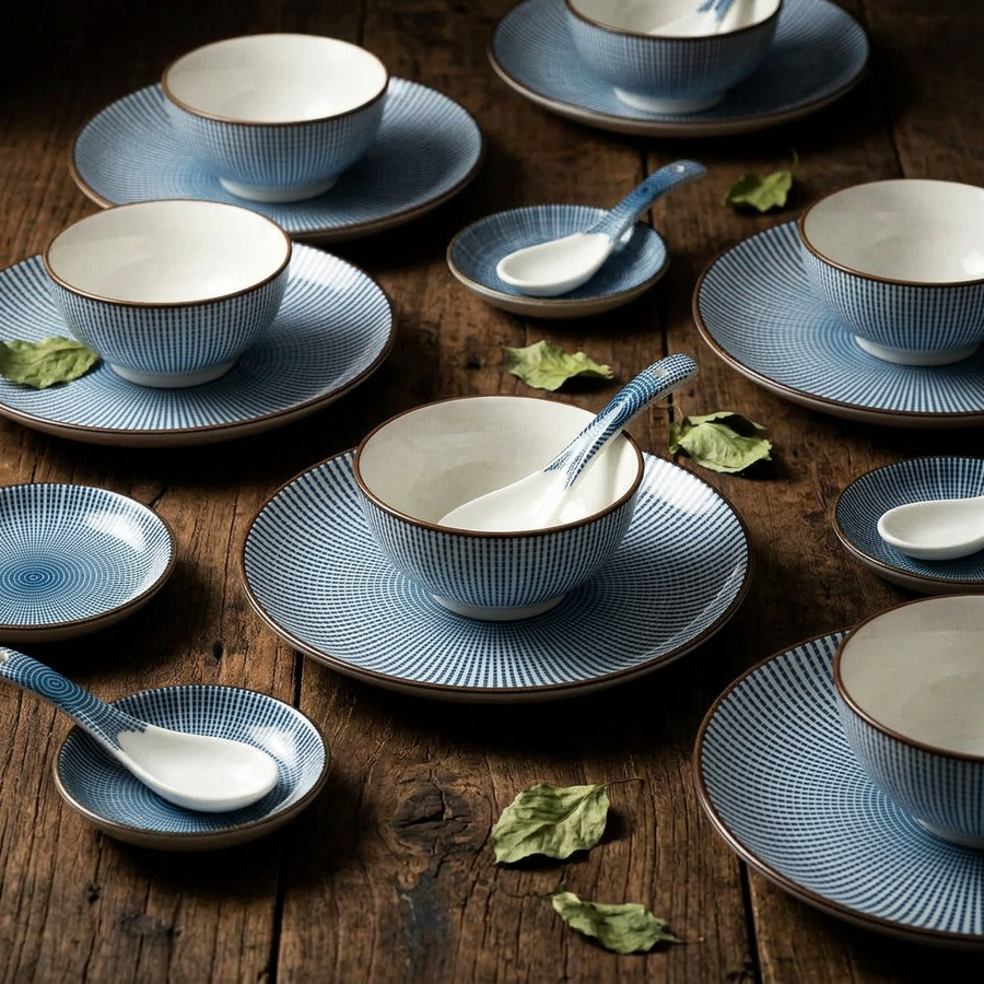 Aki Porcelain Tableware for Six product image