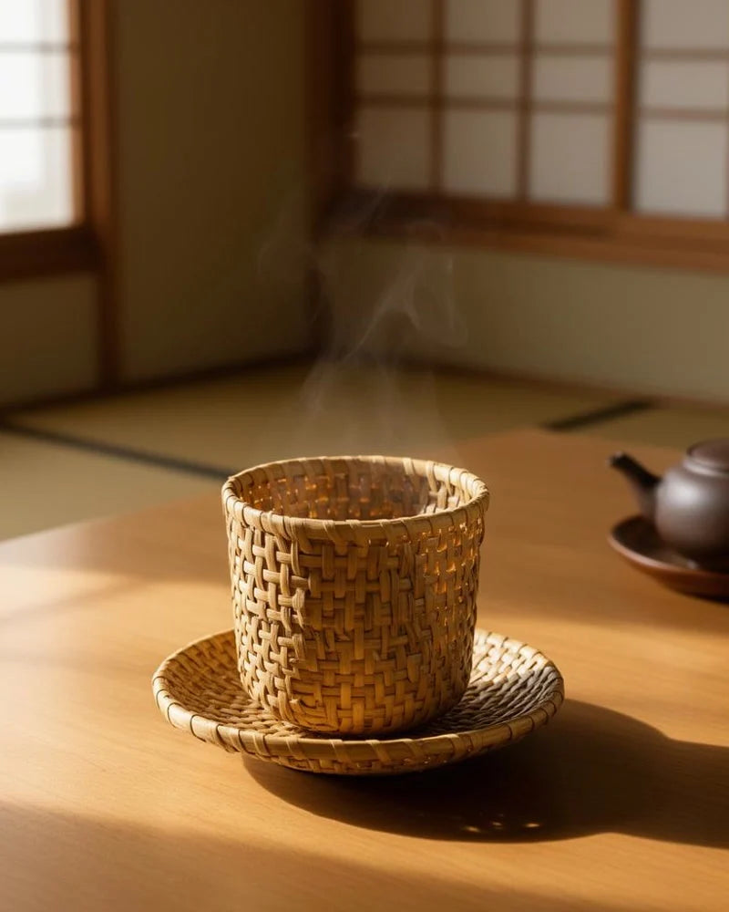 Bamboo Coffee Set II lifestyle photo
