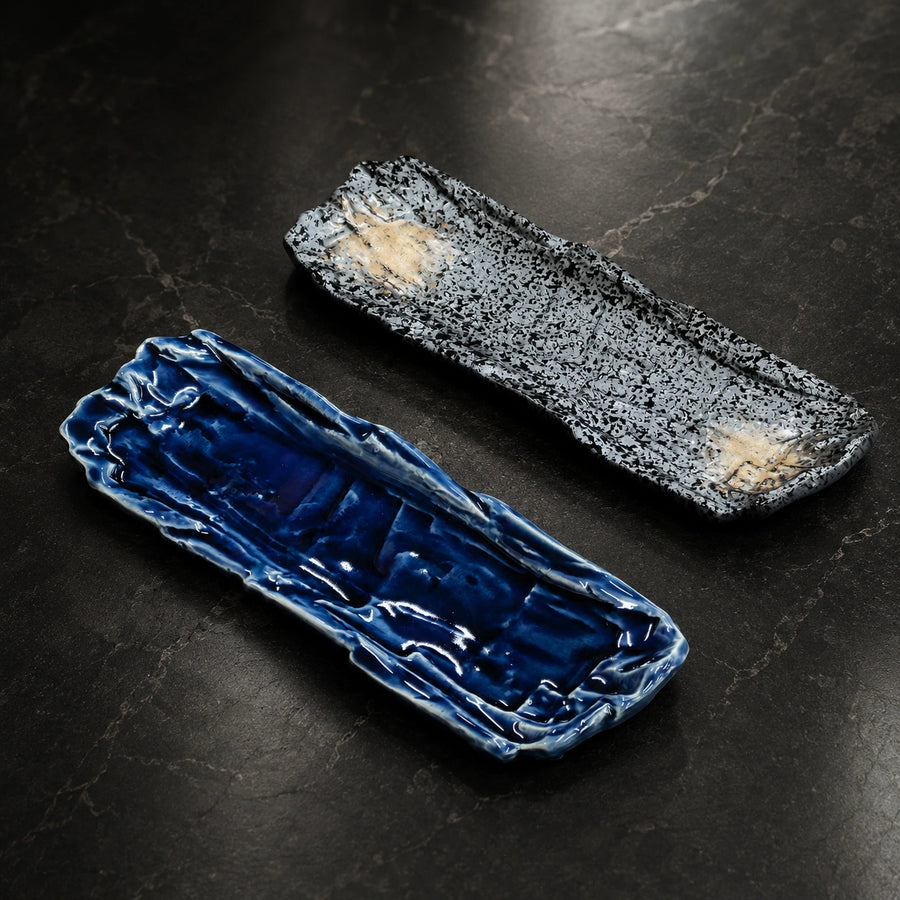 Long Ceramic Sushi Serving Plate
