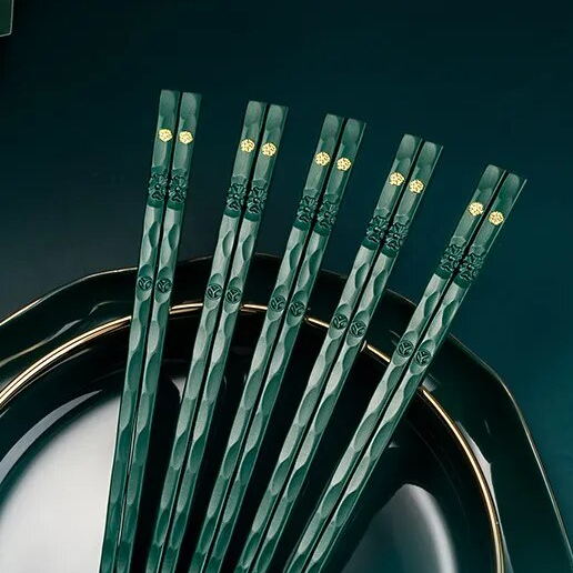 Portable PVC Chopsticks Set, Set of 5 product image