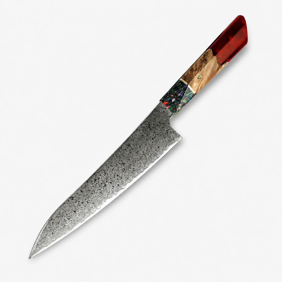 67-Layer Damascus Steel Knife Set – AUS-10 Japanese Kitchen Knives