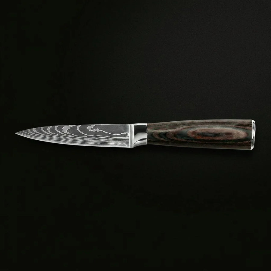 Damascus Print Paring Knife 9 cm product image