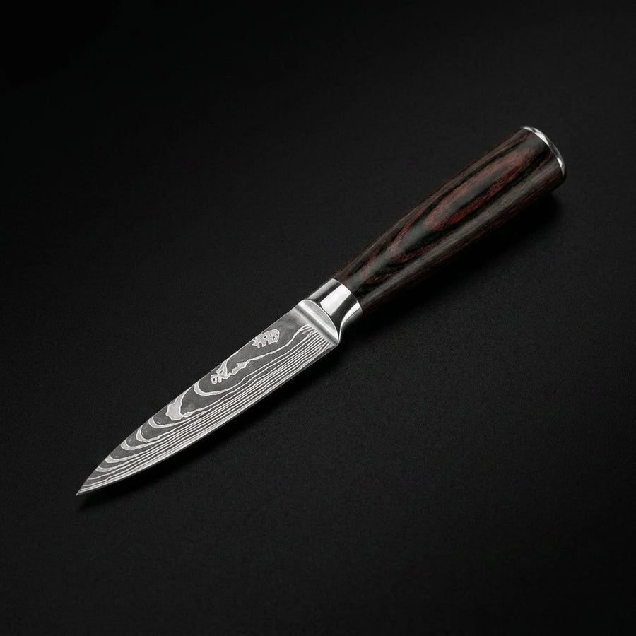 Damascus Print Paring Knife 9 cm product image