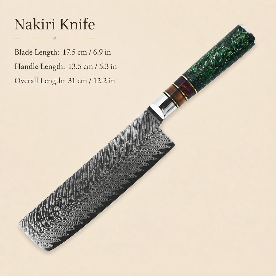 Damascus Pattern Kitchen Knife Collection – Individual Knives product photo 4
