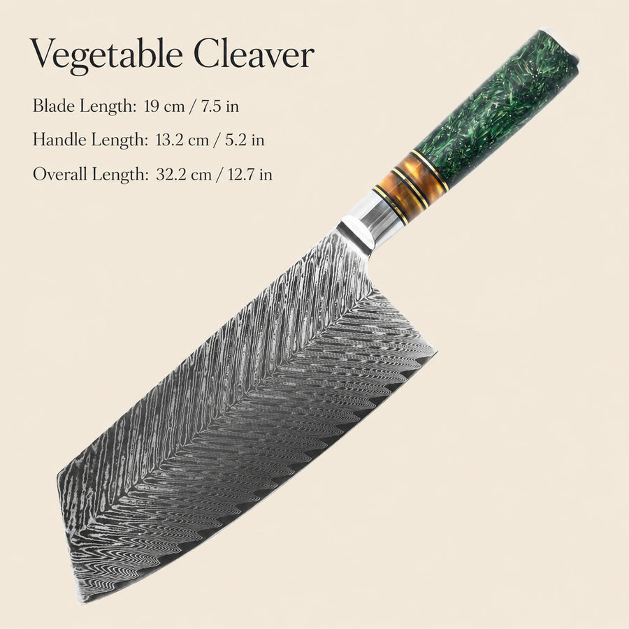 Damascus Pattern Kitchen Knife Collection – Individual Knives product photo 5