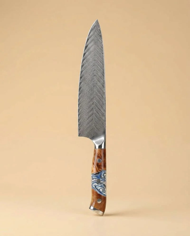 Eclipse Series Damascus Chef Knife 20 cm product image