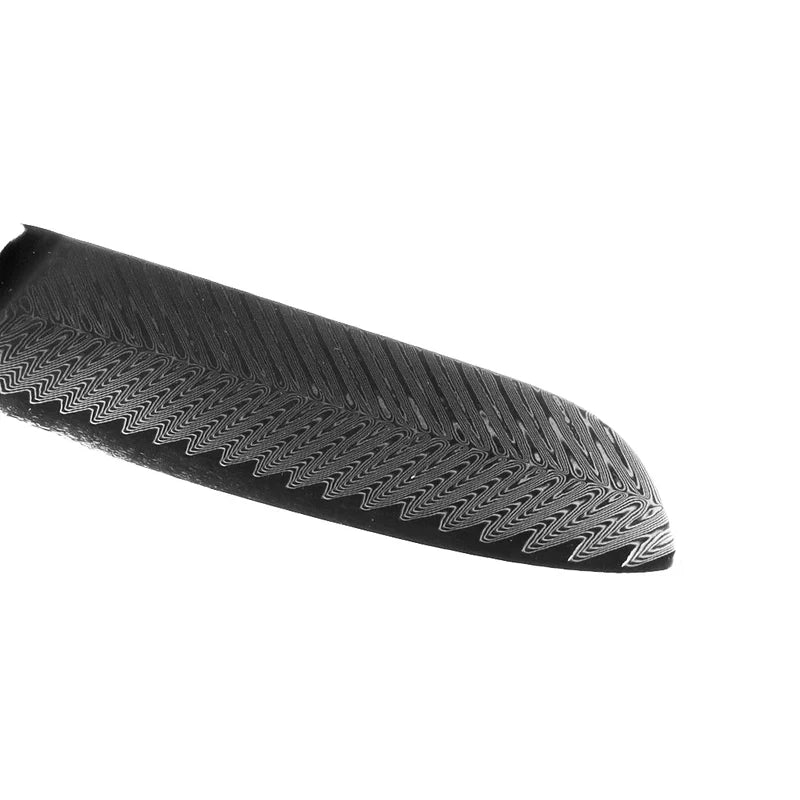 Eclipse Series Damascus Santoku Knife 18cm
