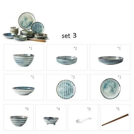 Fukutoshin Dineware, Set of 4 product image