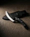 Gladiator Universal Chef Knife with Sheath — Black