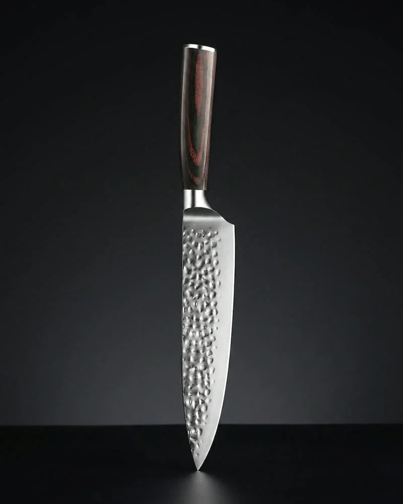 Hammered Stainless Steel Chef Knife 20 cm product image