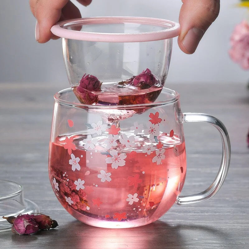 Hanae Transparent Glass Tea Cup product image