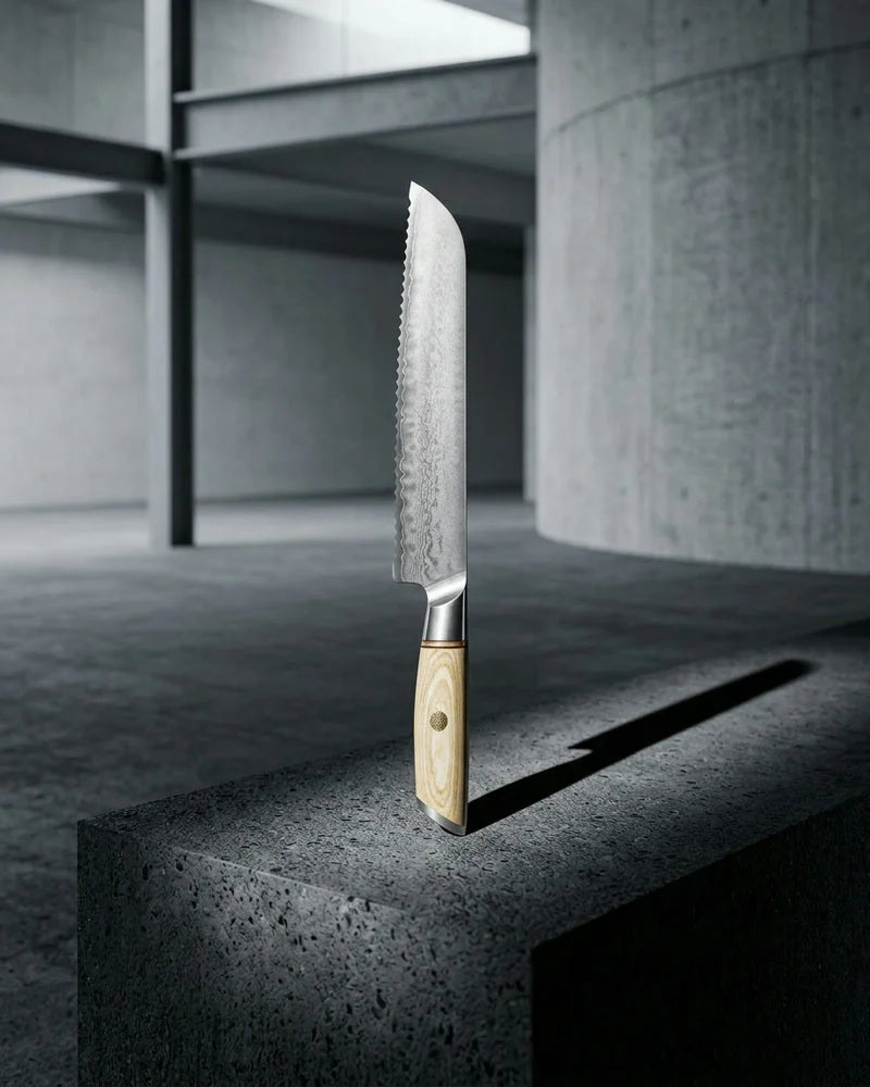 Hikari Damascus Bread Knife 20 cm product image