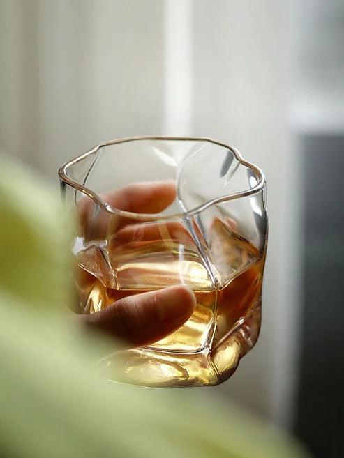 Ishi Japanese Whiskey Glass - product detail view from Japanese Kitchen Supply