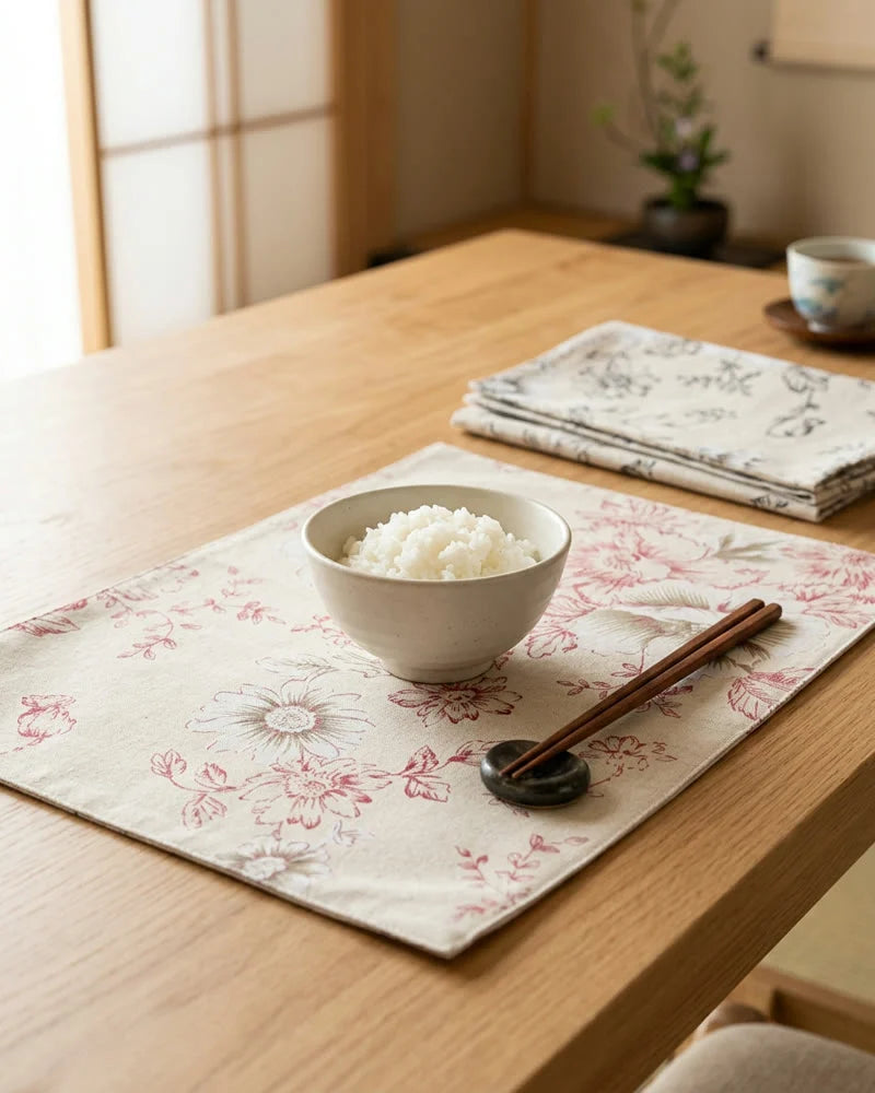 Japanese Aneko Placemats, Set of 2, 12 Designs, alternate view