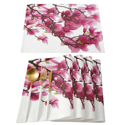 Japanese Aoi Table Mats Set Polyester Table Mat - G from Japanese Kitchen Supply