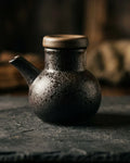 Japanese Atsushi Ceramic Sauce Dispenser – Tabletop Bottle for Soy Sauce