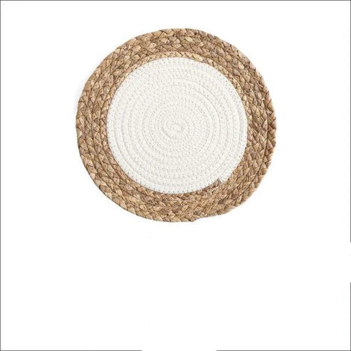 Japanese Chihiro Straw Fabric Placemat - Three Sizes - 3-L from Japanese Kitchen Supply