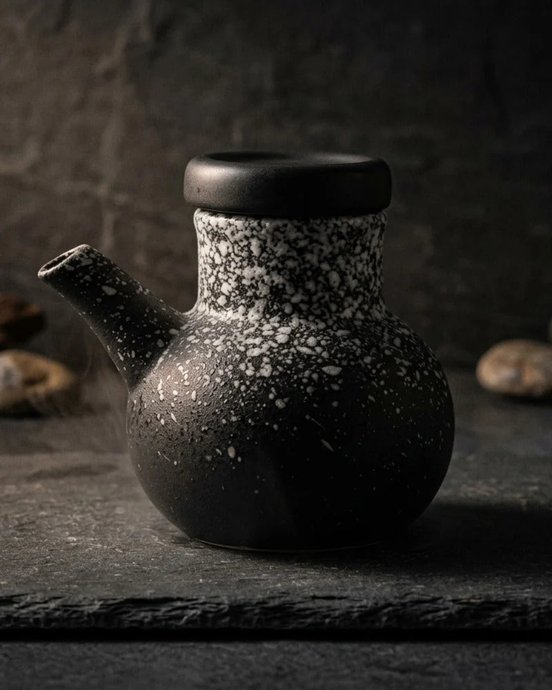 Japanese Daichi Ceramic Sauce Dispenser - Tabletop Bottle for Soy Sauce - main product image from Japanese Kitchen Supply