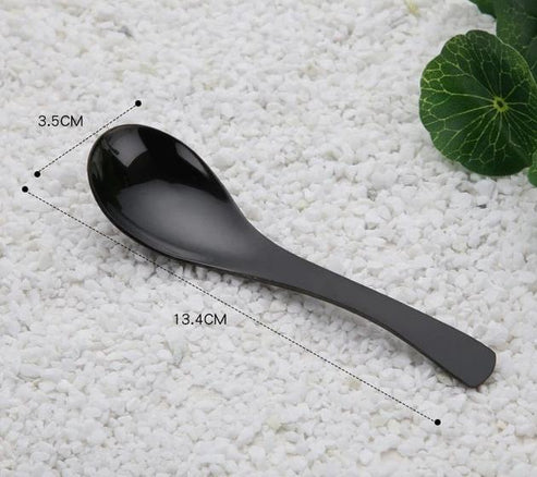 Japanese Edo Stainless Steel Spoons - Two Sizes - Rose Gold-A from Japanese Kitchen Supply