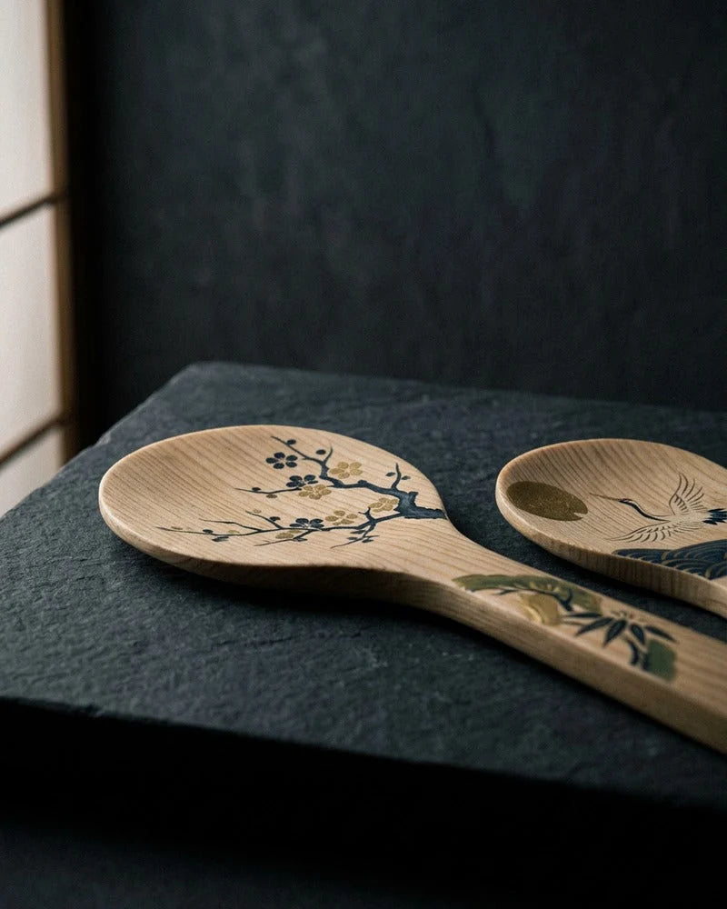 Japanese Hangiri Spoon Hayato