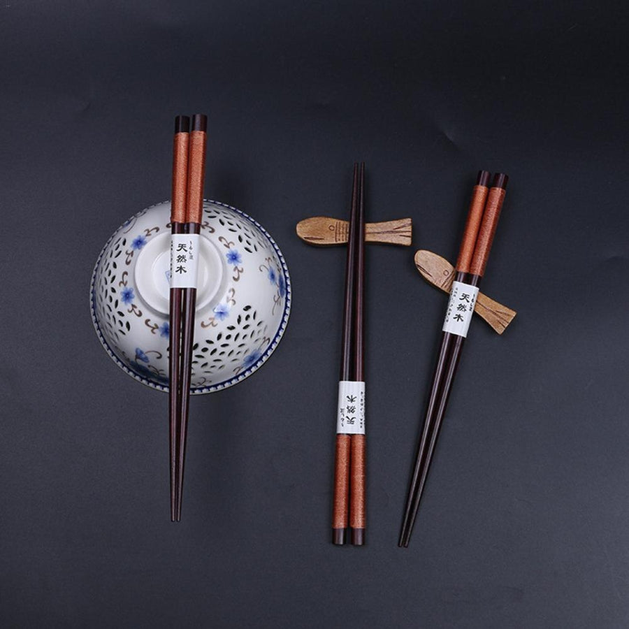 Japanese Honancho Chopsticks & Holders Set of 4 Chopsticks & Cutlery Set - product detail view from Japanese Kitchen Supply