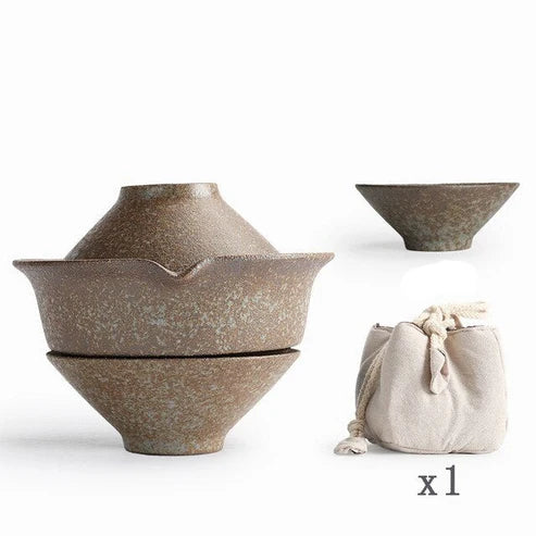 Japanese Ikari-Jinja Travel Tea Set - main product image from Japanese Kitchen Supply