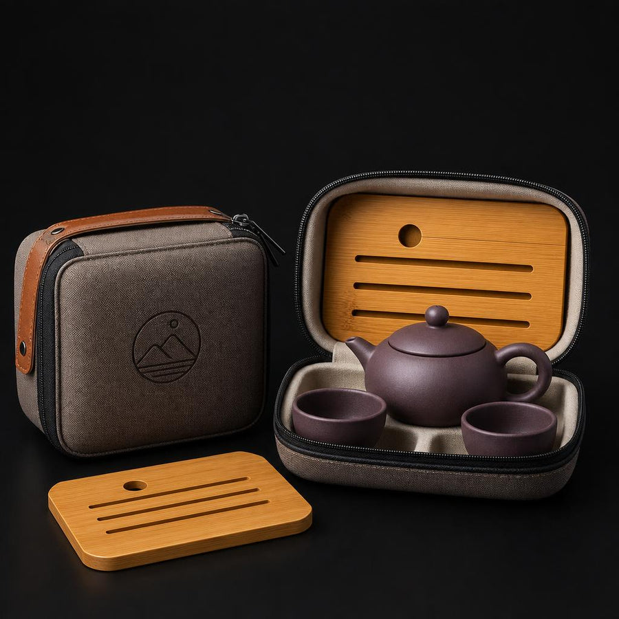 Japanese Ikuta Travel Tea Set - main product image from Japanese Kitchen Supply