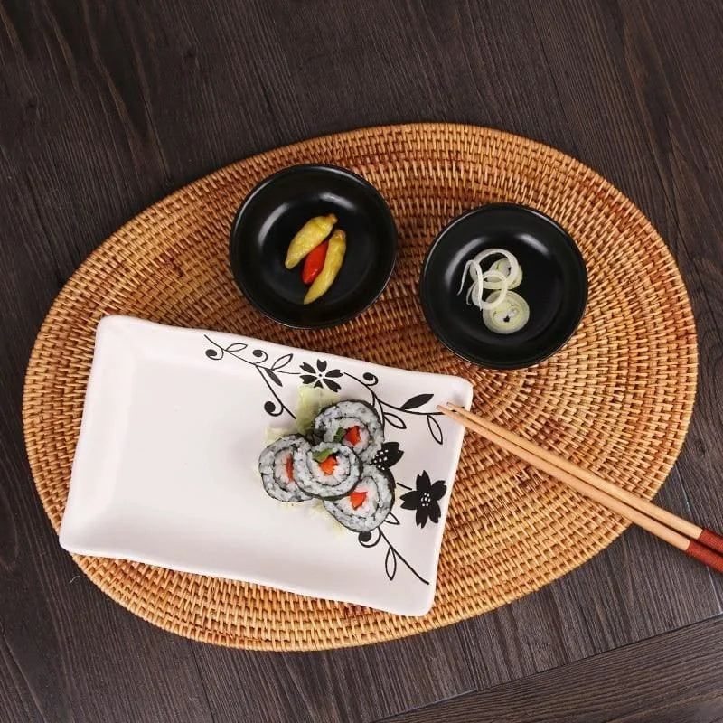 Japanese Keiji Ceramic Tableware for Six - product detail view from Japanese Kitchen Supply
