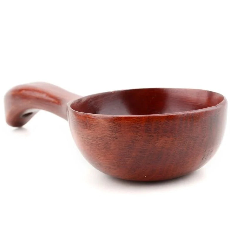 Japanese Kobe Soup Spoon - Spoon for Ramen, Noodles & Broth - alternate angle - Japanese ramen bowl for noodles and soup from Japanese Kitchen Supply