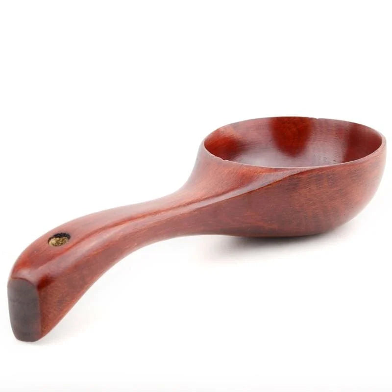 Japanese Kobe Soup Spoon - Spoon for Ramen, Noodles & Broth - alternate angle - Japanese ramen bowl for noodles and soup from Japanese Kitchen Supply