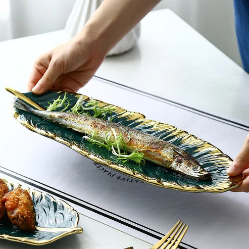 Japanese Kuma Porcelain Serving Plate Serving Plate - product detail view from Japanese Kitchen Supply