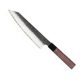 Japanese Kurayami Damascus Kiritsuke Knife 20 cm