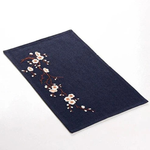 Japanese Michi Linen Placemat - Six Colors - B from Japanese Kitchen Supply