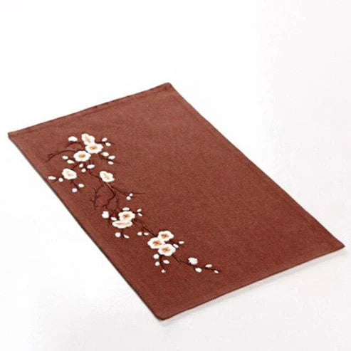 Japanese Michi Linen Placemat - Six Colors - F from Japanese Kitchen Supply