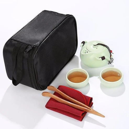 Japanese Minamidaito Travel Tea Set - B from Japanese Kitchen Supply