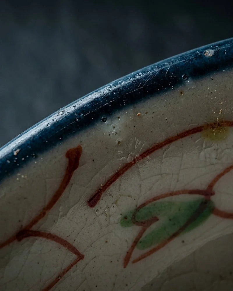 Japanese Minowa Ceramic Rice Bowl - close-up detail from Japanese Kitchen Supply