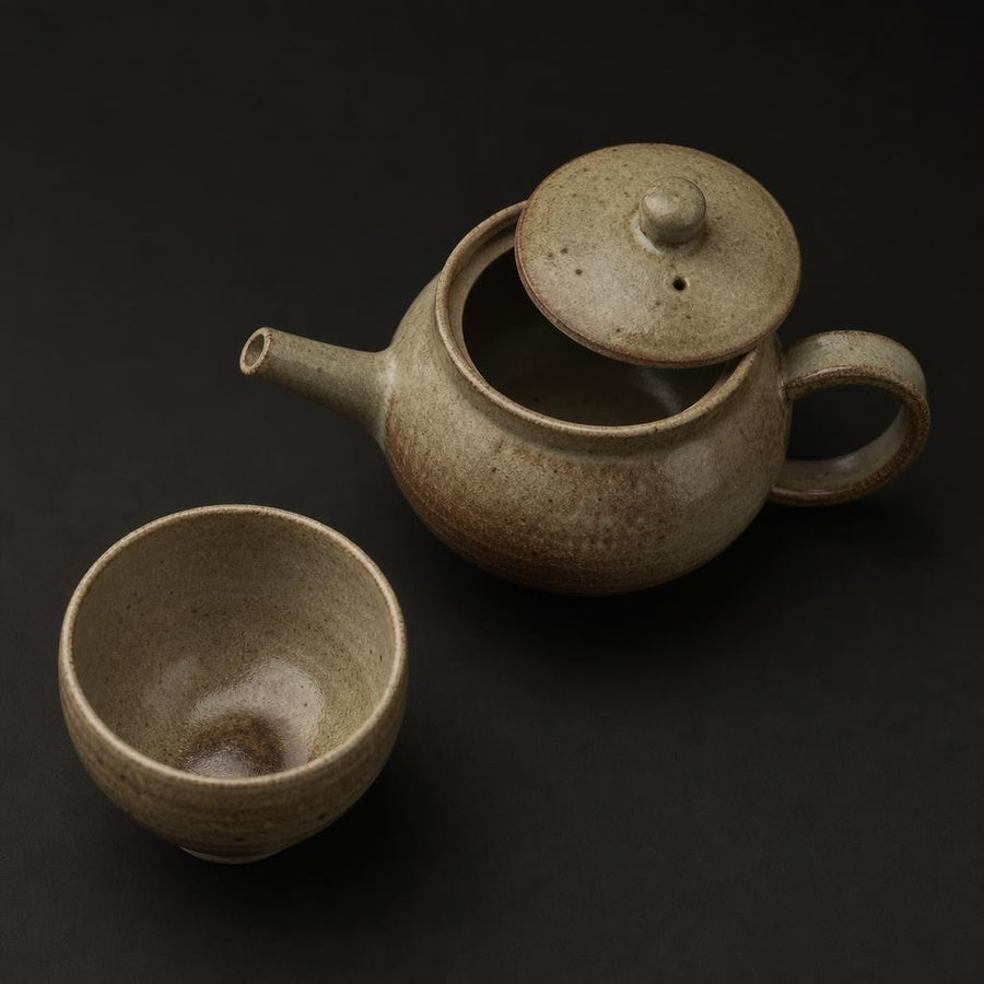 Japanese Miyakejima Travel Tea Set - product detail view from Japanese Kitchen Supply