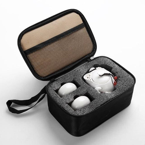 Japanese Miyakejima Travel Tea Set - 2 cup 1 from Japanese Kitchen Supply