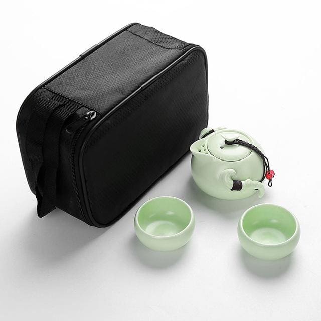 Japanese Miyakejima Travel Tea Set - 2 cup from Japanese Kitchen Supply