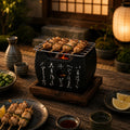 Japanese Miyazaki Charcoal Grill – Tabletop Yakitori Konro (4 Sizes)