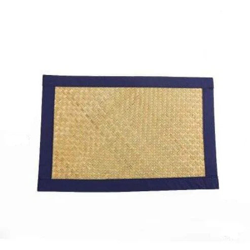 Japanese Miyuki Straw & Cloth Placemat from Japanese Kitchen Supply
