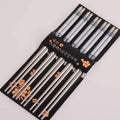 Japanese Nayoro Stainless Steel Chopsticks Set of 5 Chopsticks & Cutlery Set
