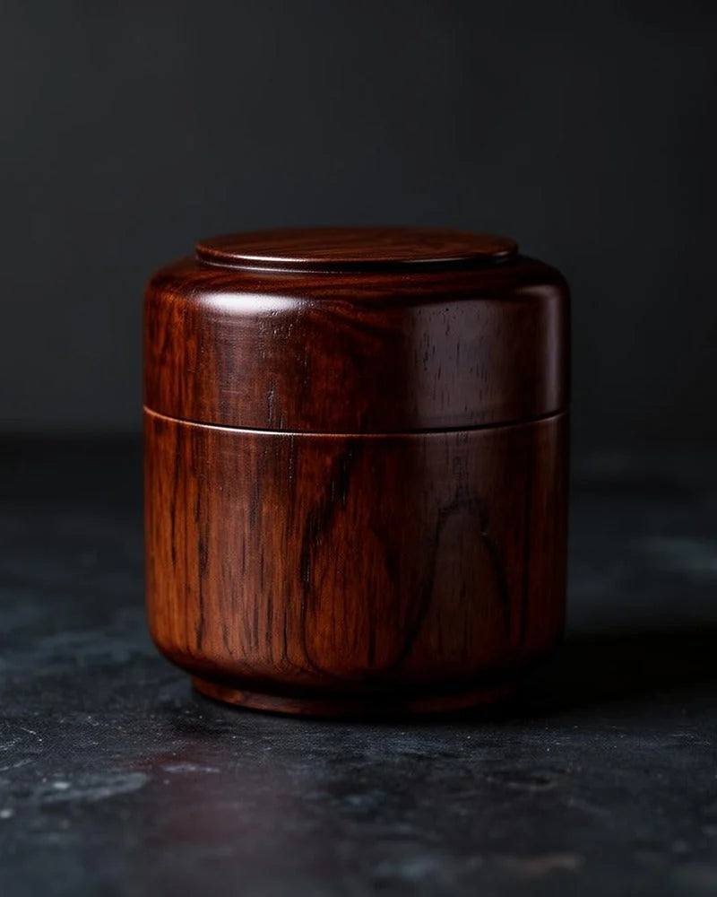 Japanese Netsume Kai Matcha Storage Jar - main product image - Japanese matcha tea set and tea ceremony tools from Japanese Kitchen Supply