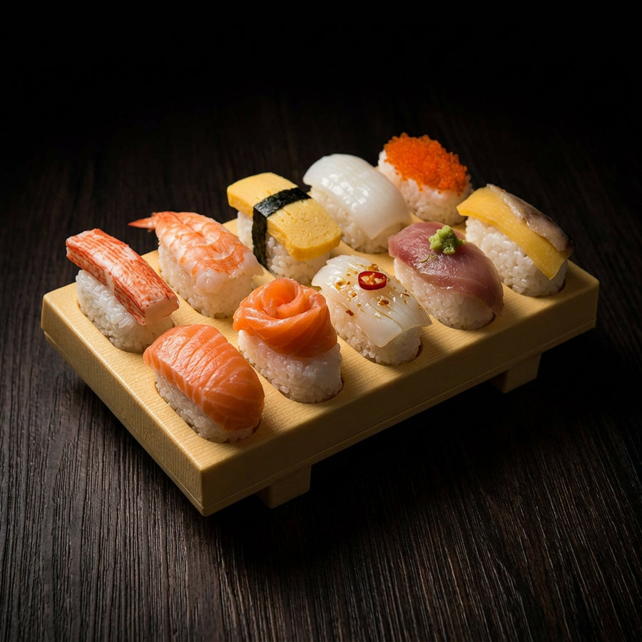 Japanese Nigiri Mold - alternate angle from Japanese Kitchen Supply